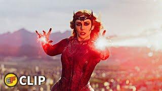 Scarlet Witch Attacks Kamar-Taj | Doctor Strange in the Multiverse of Madness (2022) IMAX Movie Clip