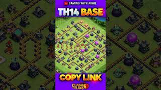 TH14 BASE  NEW TOWN HALL 14 Trophy/War/Farming BASE ⭐ #ClashOfClans