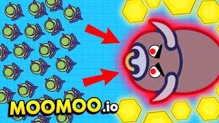 MooMoo.io - NEW BIG BULL BOSS AND DESERT UPDATE! (MooMoo io Funny Gameplay)