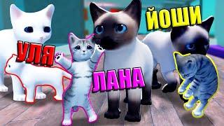 ИЩЕМ МАМУ В ИГРЕ ПРО КИСИКОВ! Roblox Kitten Game