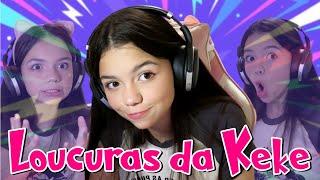  Só "VIAGENS e DOIDEIRAS" da KEKE - Tente NÃO RIR _ vídeos de FACECAM