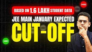 JEE Main 2025 Jan | Cutoffs & Difficulty Order | From 1.6 Lakh aspirants 