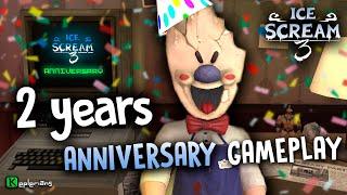 ICE SCREAM 3 ANNIVERSARY MOD  | New PARTY ENDING | Gameplay CHALLENGE