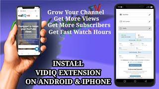 How To Install VidIQ Extension On Android & iPhone Device | Get More Views & Subscribers