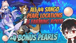 ALL 44 SANGO PEARL Locations & Farming Routes - Genshin Impact