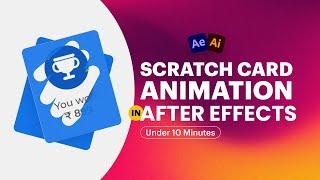 Scratch Card Animation in After Effects | Tutorial