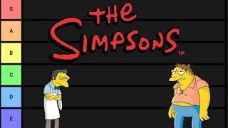 Ranking Simpsons Characters - Tier Maker