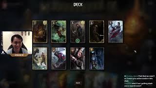 Brainfart or 5Head Mindgames?! SK Witchers w/ Axii | Gwent Pro Rank Gameplay