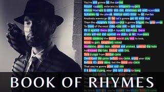 Eminem - Book Of Rhymes | Lyrics, Rhymes Highlighted