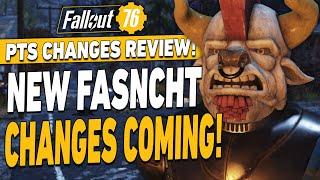 NEW Fasnacht Changes and Rewards! | Fallout 76 PTS