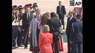 UKRAINE: KIEV: US PRESIDENT CLINTON VISIT