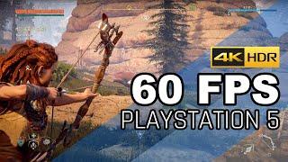 Horizon Zero Dawn PS5 60FPS 4K HDR Free Roam