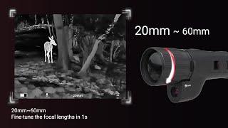 Introducing the #guidesensmart TJ LRF Zoom Series Handheld Thermal Imaging Monocular