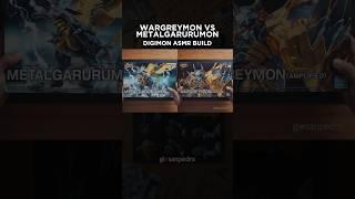 Digimon ASMR Musical Build - WarGreymon vs MetalGarurumon #satisfying