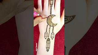 Chand wali mehandi design  #eid #shorts #mehandi #mehndi #easymehndi #shortfeed #henna #viral