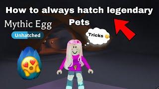 How to Always hatch legendary pets *Testing viral hacks*