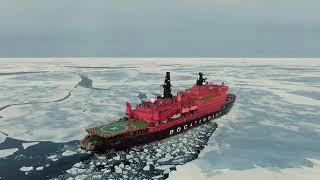 dj gromkost music ~russia ft dimixer live aboard icebreaker ship in arctic north pole~2023 _clip1