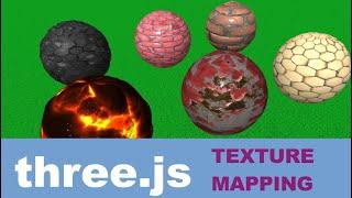 three.js - Textures & Texture Mapping