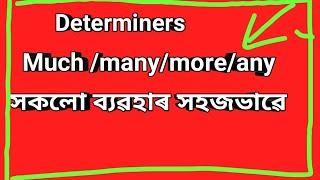 much many more uses//much many more// determiners in assamese//determiners much and many