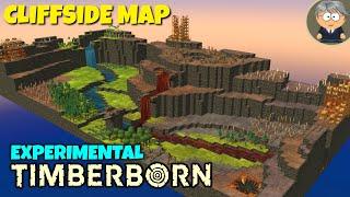 New Cliffside Map - Update 6 Experimental Timberborn Gameplay - ep 1