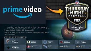  WATCH FREE NFL THURSDAY NIGHT FOOTBALL WITH PRIME VIDEO!