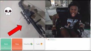 Taliban Shows Gun to IShowSpeed  #ishowspeed #taliban #recommended #omegle #ometv #funny #viral