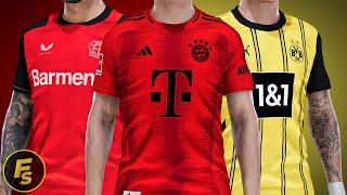 Bundesliga 2024/25 Kits - PES 2021 & FL24