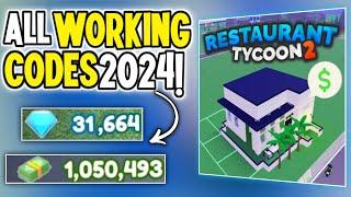 ️Hurry Up️ RESTAURANT TYCOON 2 CODES - ROBLOX RESTAURANT TYCOON 2 - RESTAURANT TYCOON 2 CODE