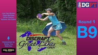 DGPT | Discraft 2019 Great Lakes Open | RD1, B9, FPO | Carr-Sypien, Bjerkaas, Hokom, Van Dyken