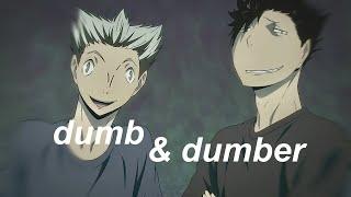 bokuto and kuroo being a chaotic duo (haikyuu dub)