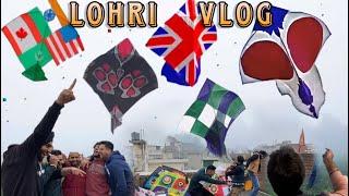 LOHRI VLOG 2024*FULL MAZZA*| kite flying | Flying big kites on Lohri | C4U