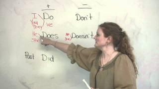 Basic English Grammar - Do, Does, Did, Don't, Doesn't, Didn't