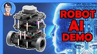 Robot AI Demo - NVidia Deep Learning, ROS Navigation, Raspberry Pi