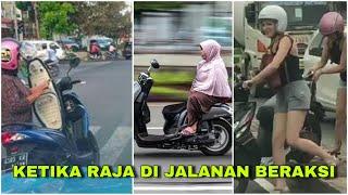 Viral!!! Kumpulan Video Emak Emak Naik Motor Ngawur