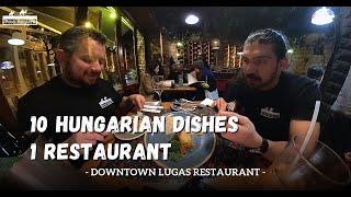 Eating The Most Authentic Hungarian Food In Budapest Lugas restaurant #3