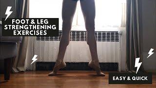 EASY FOOT AND LEG EXERCISES FOR DANCERS TO INCREASE STRENGTH AND STABILITY | Argentine Tango | Dagny