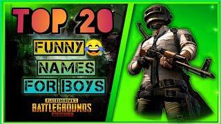 TOP 20 Funny Gamer Names ideas For Boys in Pubg Mobile and lite | Unique Username Not Taken 2021