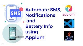 How to automate SMS, Notifications using Appium