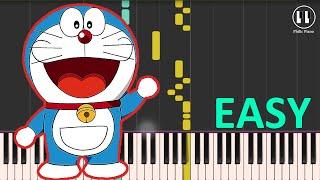 Doraemon Theme Song - EASY Piano Tutorial