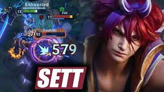 Wild Rift Sett Gameplay in Season 12 (Build & Runes)