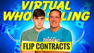 Virtual Wholesaling Real Estate For Dummies! Step-By-Step Guide For Anyone Wanting To Flip Contracts