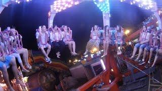 Аттракцион "Экстрим" - Extreme attraction in Alushta, Crimea - Action video