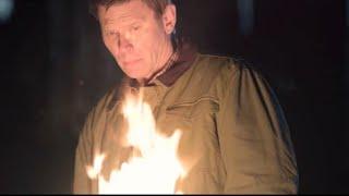 Mark Pellegrino in 13 Reasons Why: S3E13 Deputy Standall has a little bonfire