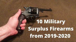 10 Military Surplus Firearms from 2019 - 2020