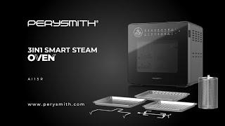 PerySmith 3-In-1 Smart Ai Series Steam Oven Ai15R