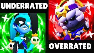 THE MOST UNDERRATED & OVERRATED Brawlers in Ranked - Season 30