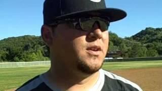 Calabasas baseball coach Ed Edsall prepares his team for game against Agoura