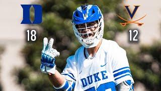 #3 Duke Powers Past #2 Virginia | Division 1 LAX Highlights & Analysis