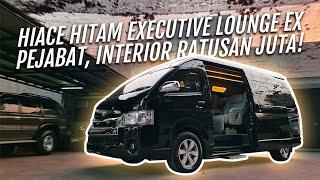 TOYOTA HIACE HITAM CITA RASA PEJABAT INTERIOR MODIF RATUSAN JUTA JONY JONY MY FRIEND