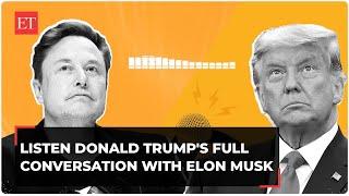 Donald Trump-Elon Musk full conversation: From assassination attempt to 'low IQ Biden' and more